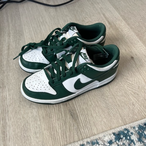 Forest Green Nike Low Dunks
